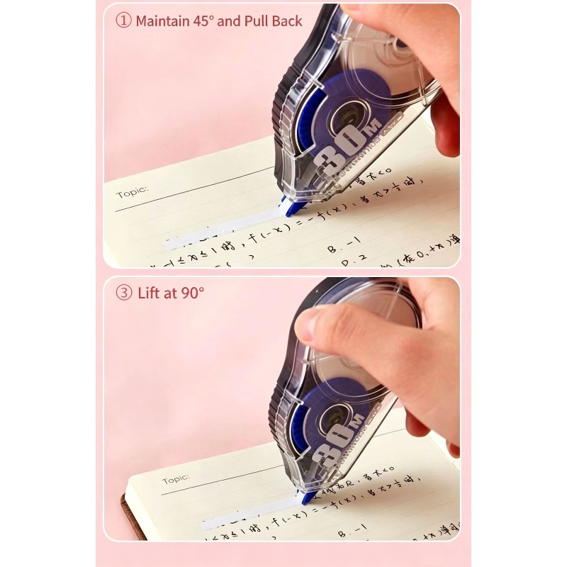 3/5 piezas de cinta correctora - Correction Tape Roller reseña y precio