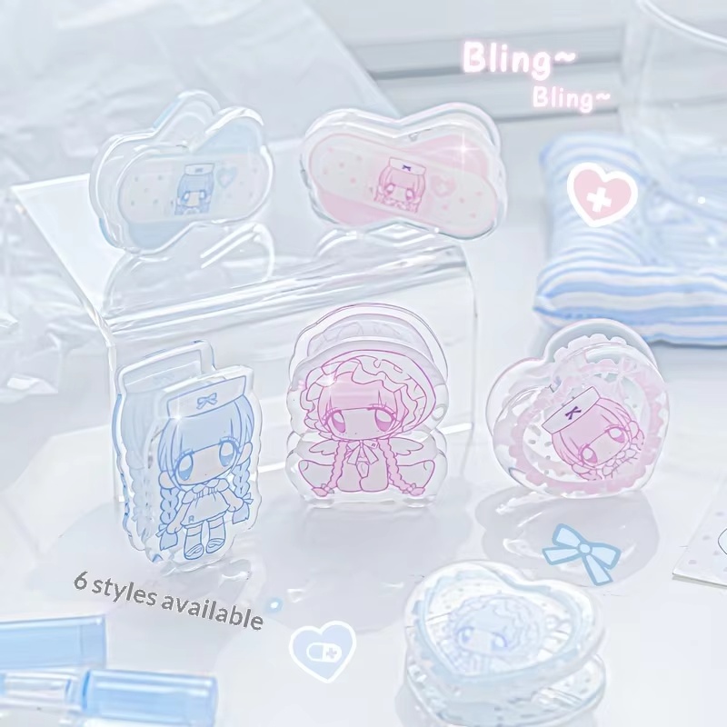 Rosyposy Pumpum - Clip acrílic - Binder Clip Assorted reseña y precio