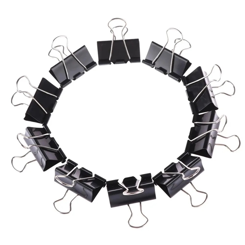 10 Clips Metálicos Plegables N - Binder Clip Assorted reseña y precio